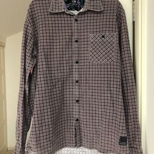 Men's Dark Rituals Quicksilver Purple/Grey Plaid